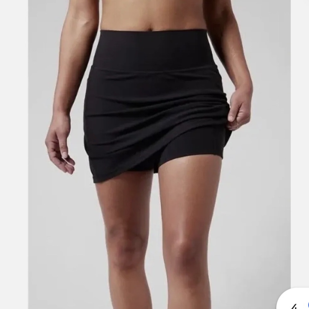 Athleta Black Skort